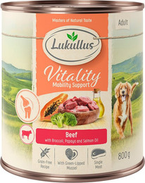 Produktbild von Lukullus Vitality Unterstützung der Beweglichkeit Rind - 6 x 800 g