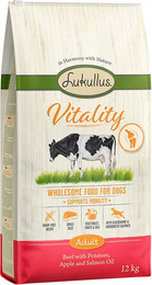 Produktbild von Lukullus Vitality Unterstützung der Beweglichkeit Rind getreidefrei - 2 x 12 kg