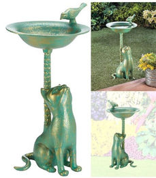 Luna24 Vogeltränke Katze & Vogel – Bild 1 von 9