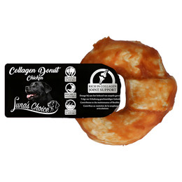 Produktbild von Lunas Choice Hundesnack Collagen Chews Donut Huhn - 75 g