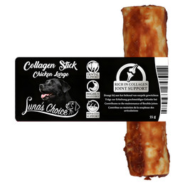 Produktbild von Lunas Choice Hundesnack Collagen Chews Stick Huhn - 55 g