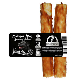 Produktbild von Lunas Choice Hundesnack Collagen Chews Stick Lachs - 2 x 25 g