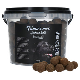 Produktbild von Lunas Choice Hundesnack Trainer Mix Lachsbällchen - 500 g