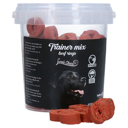 Produktbild von Lunas Choice Hundesnack Trainer Mix Rinderringe - 400 g