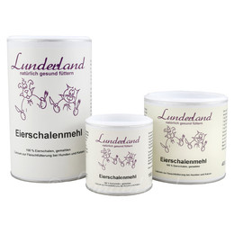 Produktbild von Lunderland Bio-Eierschalenmehl - 400 g