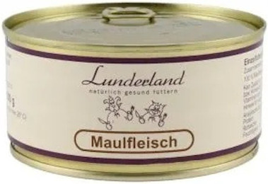 Produktbild von Lunderland Dose 300g Hundenassfutter 12 x 300 Gramm Maulfleisch