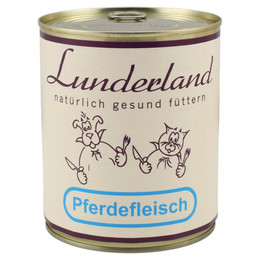 Produktbild von Lunderland Dosenfleisch Pferdefleisch - 800 g