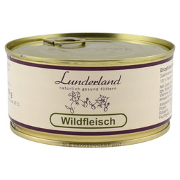 Produktbild von Lunderland Dosenfleisch Wildfleisch Hundefutter - 5 x 300 g