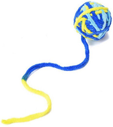Produktbild von Lustiges Katzenspielzeug bunte Garnbälle mit Glöckchen - 1 Stk.