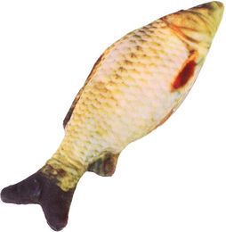 Produktbild von Lustiges Weiches Haustier Kätzchen Katzenminze Stofftier Simulation Spielzeug Fischform Plüschtiere Neu 20CM S