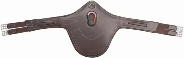 Produktbild von Luxus-Reitlatzgurt aus körnigem Leder T de T