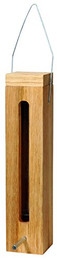 Produktbild von Luxus-Vogelhaus Futtersäule Größe M aus Eichenholz