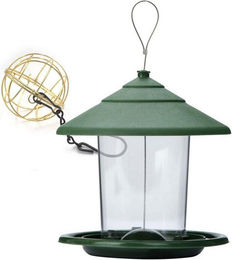 Produktbild von LuxusKollektion Hängender Wildvogel Feeder mit Samenhalter und Fettkugelhalter