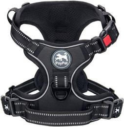 Produktbild von LuxusKollektion Hunde-Halsband Keine Pull Hundegeschirr Reflektierende Pet Weste Schwarz