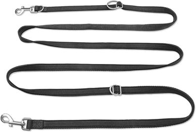 Produktbild von LuxusKollektion Hunde-Halsband und verstellbare Schleppleine mit 2 Karabinern - 3 m