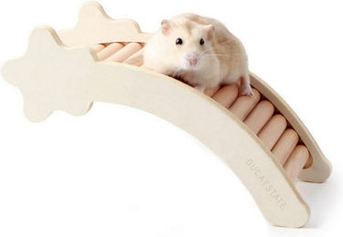 Produktbild von LuxusKollektion Kleintierkäfig Hamster-Kletterleiter Holz Kletterspielzeug Brücke