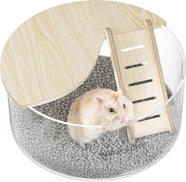 Produktbild von LuxusKollektion Kleintierkäfig Hamster Sandbad Acryl