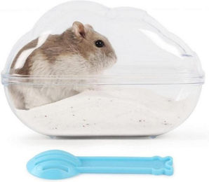 Produktbild von LuxusKollektion Kleintierkäfig Hamster Sandbad Badezimmer mit Schaufel