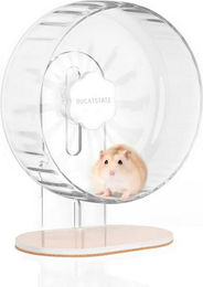 Produktbild von LuxusKollektion Kleintierkäfig Hamsterrad 26cm Transparent