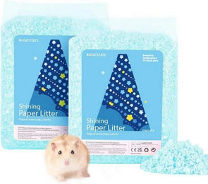 Produktbild von LuxusKollektion Kleintierkäfig Hamsterstreu bunt 900g staubfrei - 2 x 450 g