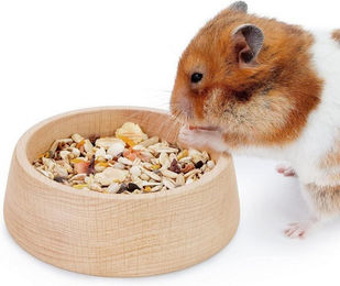 Produktbild von LuxusKollektion Kleintierkäfig Holz Hamster Futternapf