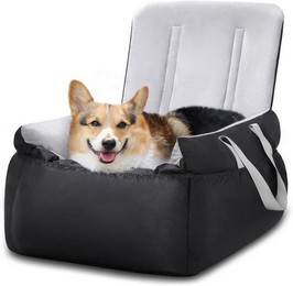 Produktbild von LuxusKollektion Schutzkragen 2-in-1 Hunde Autositz und Hundebett für kleine Hunde