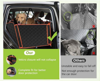 Produktbild von LuxusKollektion Schutzkragen Auto Hundesitzbezug 135x63cm - 135 cm