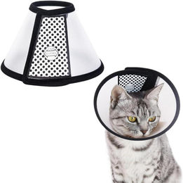 Produktbild von LuxusKollektion Schutzkragen Halskrause für Haustiere Elisabethanischer Kragen Weich XS