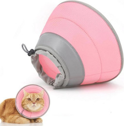 Produktbild von LuxusKollektion Schutzkragen Halskrause Katze Einstellbar Weich