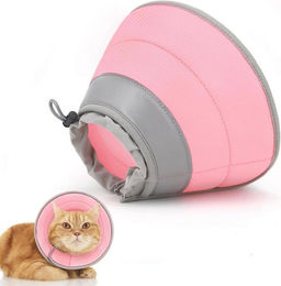 Produktbild von LuxusKollektion Schutzkragen Halskrause Katze Verstellbar Weich Kragen Cone Nach OP