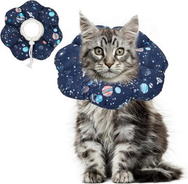 Produktbild von LuxusKollektion Schutzkragen Halskrause Katze Weich Verstellbar