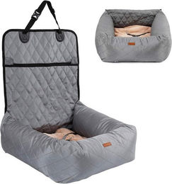 Produktbild von LuxusKollektion Schutzkragen Hundebett Autositzbezug Pet Car Booster Seat 2 in 1 Protector