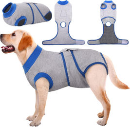 Produktbild von LuxusKollektion Schutzkragen Hundebody grau XL