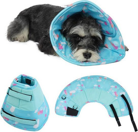 Produktbild von LuxusKollektion Schutzkragen Hundehalskrause Leckschutz Verstellbar Wasserdicht Blau