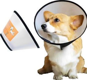 Produktbild von LuxusKollektion Schutzkragen Hundekegel Halsband Verstellbar Anti-Bite