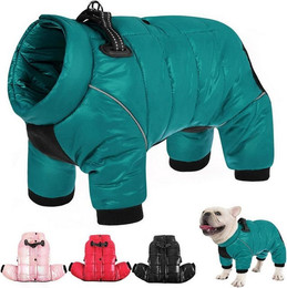 Produktbild von LuxusKollektion Schutzkragen Hundemantel Winter Warme Hundejacke für Kleine Mittelhunde Reflective