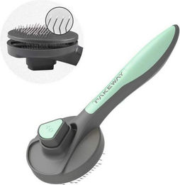 Produktbild von LuxusKollektion Schutzkragen Katzen- und Hundebürste Grün