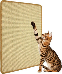 Produktbild von LuxusKollektion Schutzkragen Kratzmatte Katze Sisal rutschfest