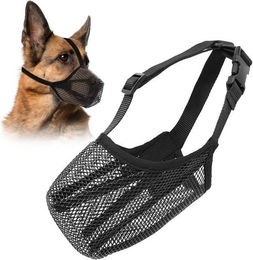 Produktbild von LuxusKollektion Schutzkragen Maulkorb Hund Abgerundetes Mesh Verstellbare Schlaufe XL