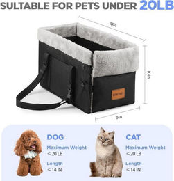 Produktbild von LuxusKollektion Schutzkragen Mittelkonsole Hundesitz für kleine Hunde