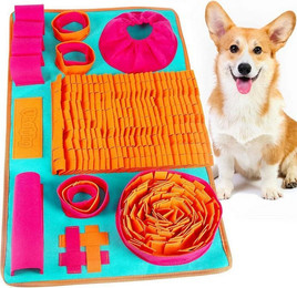 Produktbild von LuxusKollektion Schutzkragen Schnüffelmatte Hund Interaktives Spielzeug