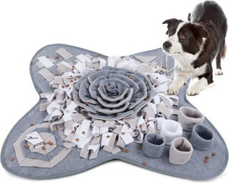 Produktbild von LuxusKollektion Schutzkragen Schnüffelteppich Hund Trainingsmatte Riechen Spielmatte
