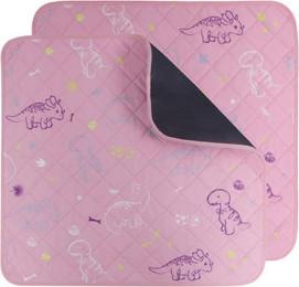 Produktbild von LuxusKollektion Schutzkragen Welpenunterlagen Waschbar Dinosaurier Design - 2 x 60 cm