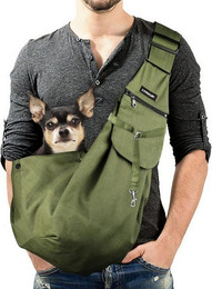Produktbild von LuxusKollektion Tier-Halstuch Hundetragetasche Verstellbare Umhängetasche Transporttasche für