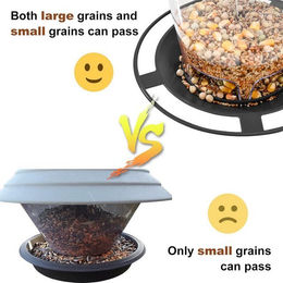 Produktbild von LuxusKollektion Vogelfutterhaus Wetterfest für Wildvögel - 1,4 kg