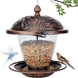 Produktbild von LuxusKollektion Vogelfutterhaus zum Aufhängen aus Metall