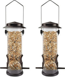 Produktbild von LuxusKollektion Vogelfutterhaus zum Aufhängen Metall