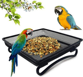 Produktbild von LuxusKollektion Vogelhaus Bodenfutterstation Metallgeflecht