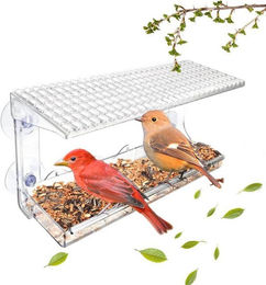 Produktbild von LuxusKollektion Vogelhaus Fensterscheibe mit Saugnäpfen für Wildvögel