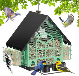 Produktbild von LuxusKollektion Vogelhaus Metall Groß Vogelfuttersäule für Kardinale und Blauhäher